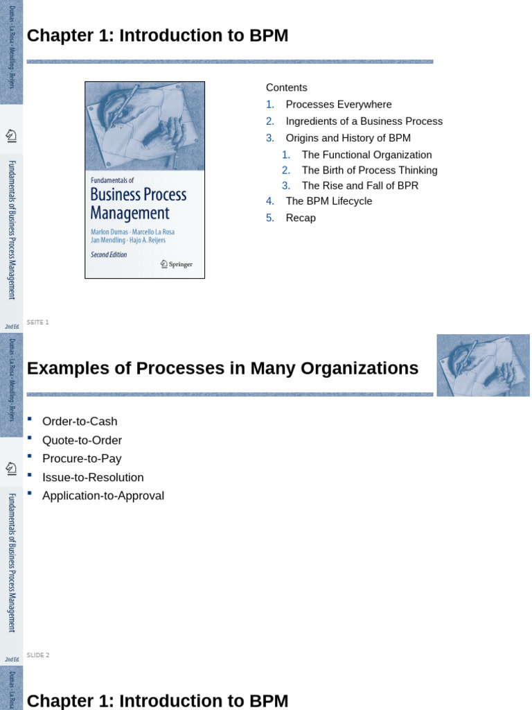 CH 01-Introduction To BPM | PDF | Business Process | Business Process ...
