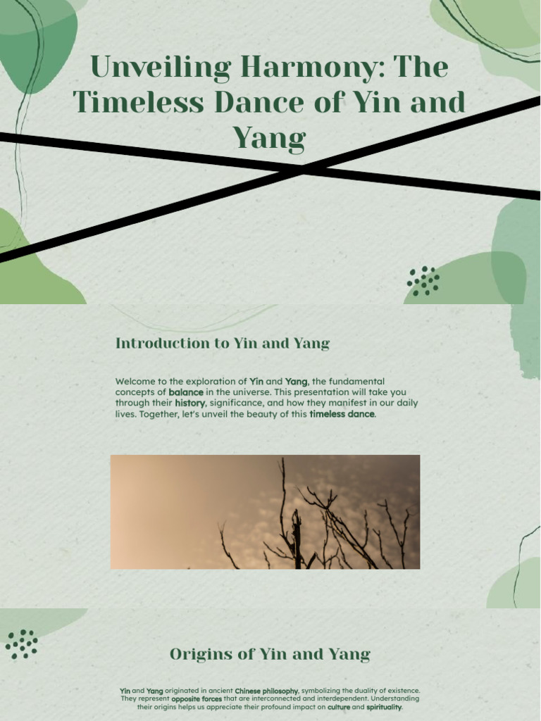 Understanding Yin and Yang Concepts | PDF
