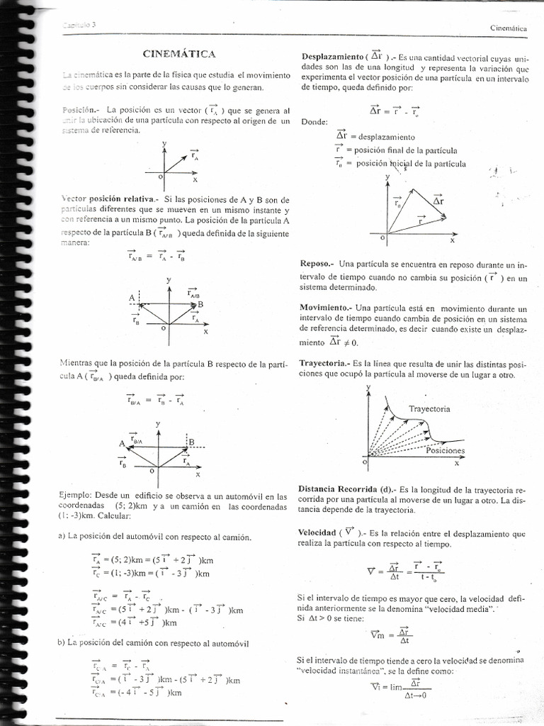 Cinemática | PDF