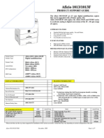 Ricoh 1013 Product Support Guide