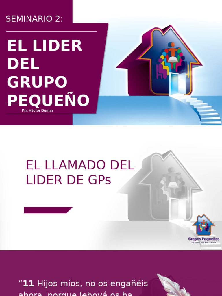 El Lider Del Grupo Pequeño | PDF | Misionero | Creencia religiosa y ...