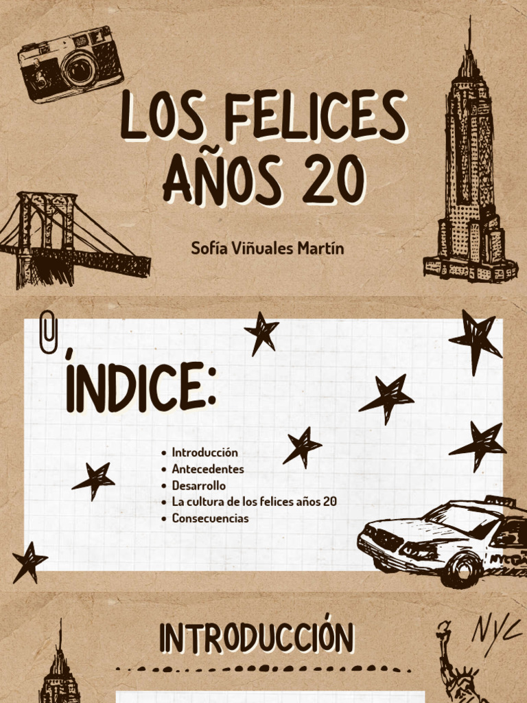 Cultura y cambios en los felices años 20 | PDF | Los Estados Unidos ...
