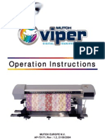 Operation Instructions: Mutoh Europe N.V. AP-75171, Rev: 1.2, 21/09/2004