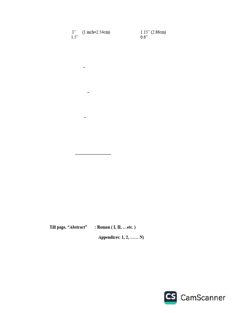 Format of Project Report | PDF | Typefaces | Written Communication