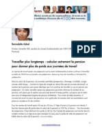 BERNADETTEADNET - Calculer Autrement La Pension Pour Donner Plus de Poids Aux Journées de Travail