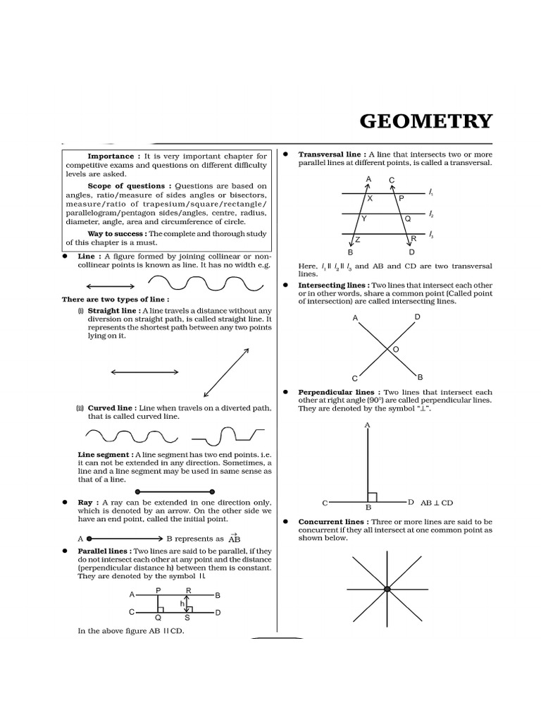 600+ Geometry | PDF