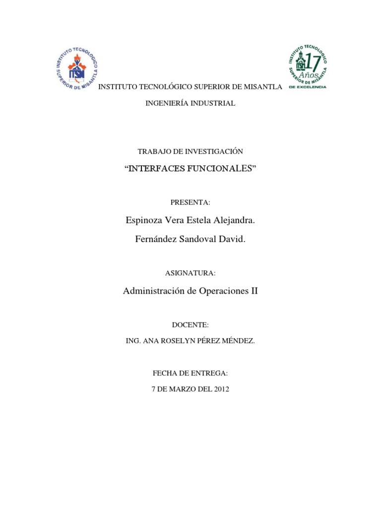 Interfaces Funcionales PDF Marketing Cognición