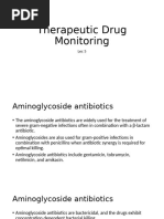 Stanford Aminoglycoside Dosing Guide | PDF | Chemistry | Dose ...