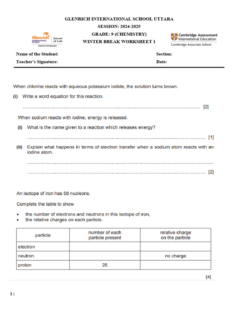 Winter Break | PDF