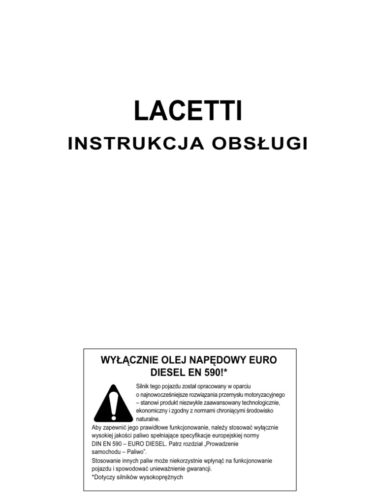 Lacetti J221E-75 PL | PDF