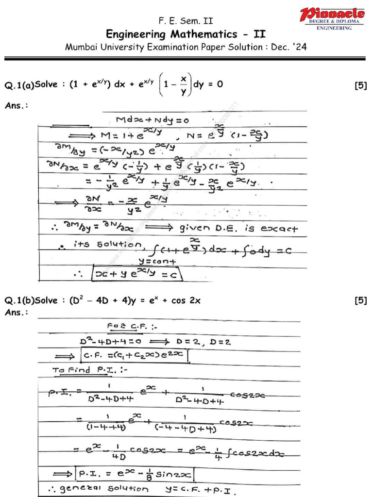 m2 Dec 2024 Solution Pinnacle | PDF