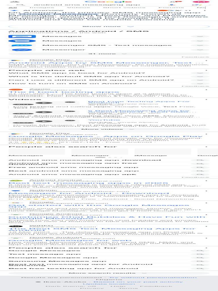 Android Sms Messaging App - Google Search | PDF | Android (Operating ...