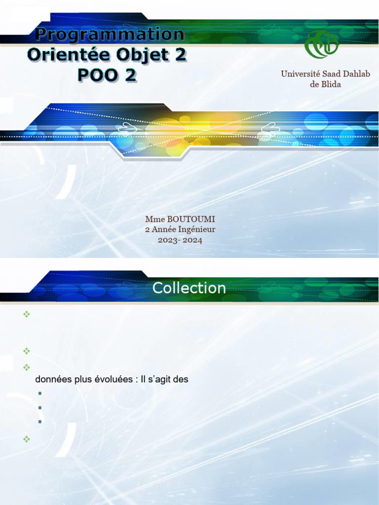 Introduction aux Collections en Java | PDF | Java (Langage de ...