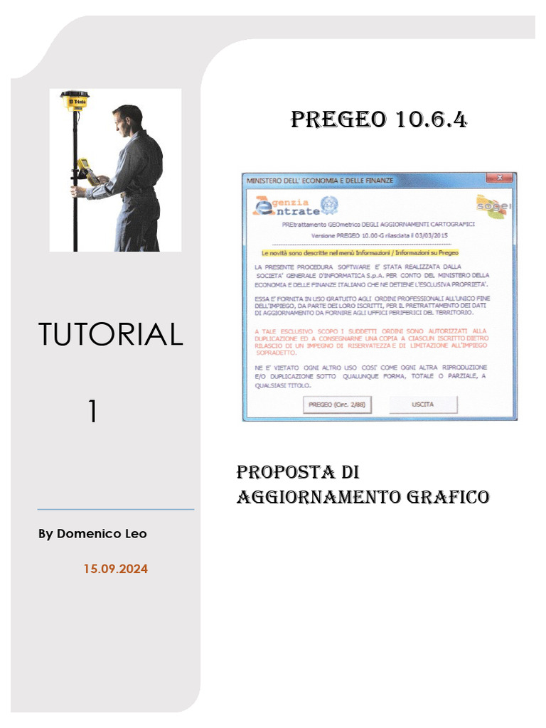 Tutorial 1 Pregeo Ag - Grafico | PDF