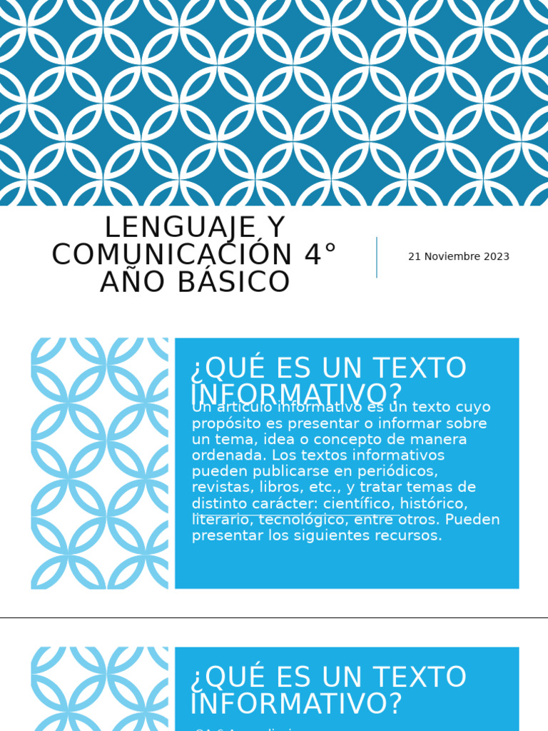 texto informativo | PDF