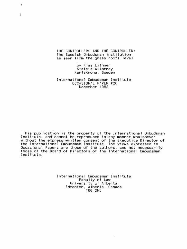 IOI Canada - Occasional Paper 20 - Klas Lithner - The Swedish OM ...