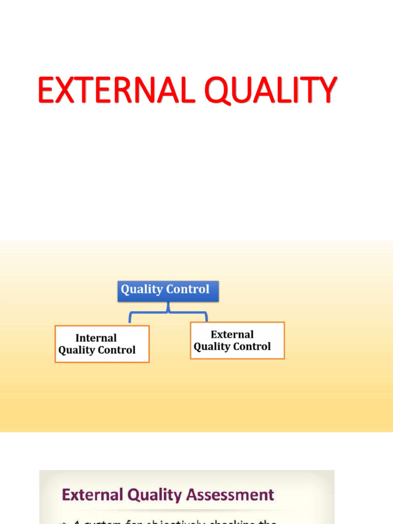 External Quality | PDF