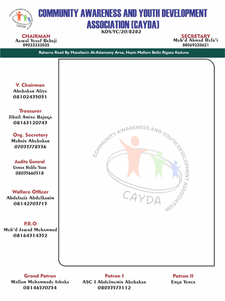 CAYDA Letter Word | PDF