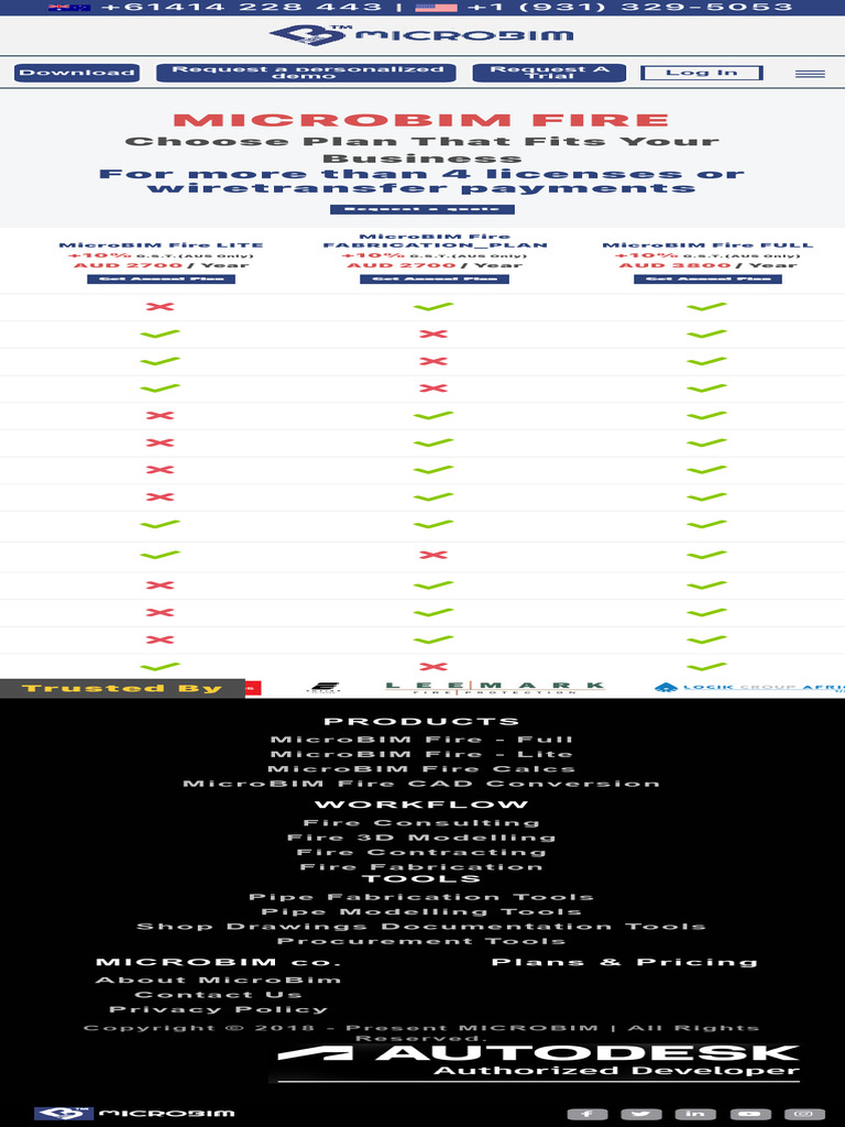 MicroBIM Fire Solutions Overview | PDF