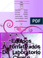 Equipos Automatizados de Lab Oratorio Clinico (BAN-207) 00