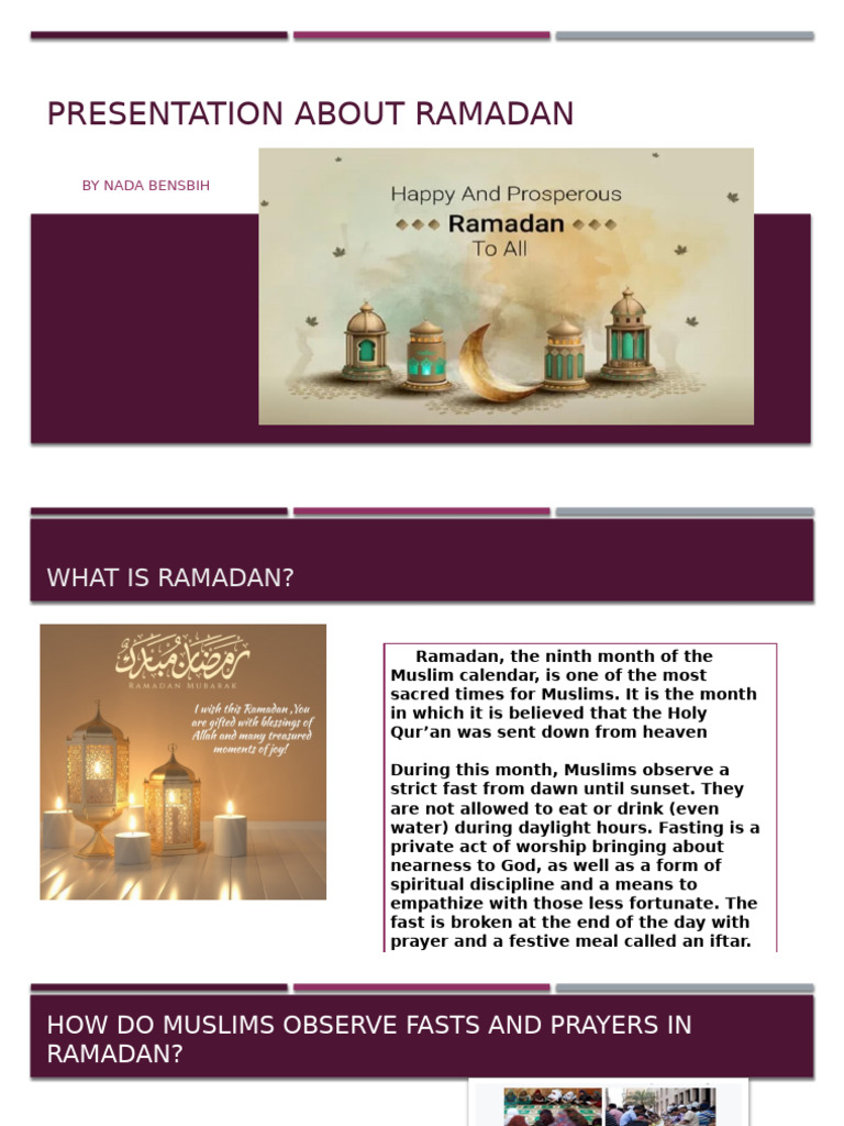 Understanding Ramadan's Significance | PDF
