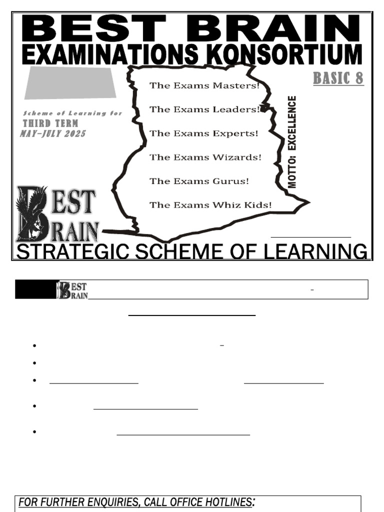 Basic 8 Term 3 Learning Scheme 2025 | PDF | Agriculture | Ratio