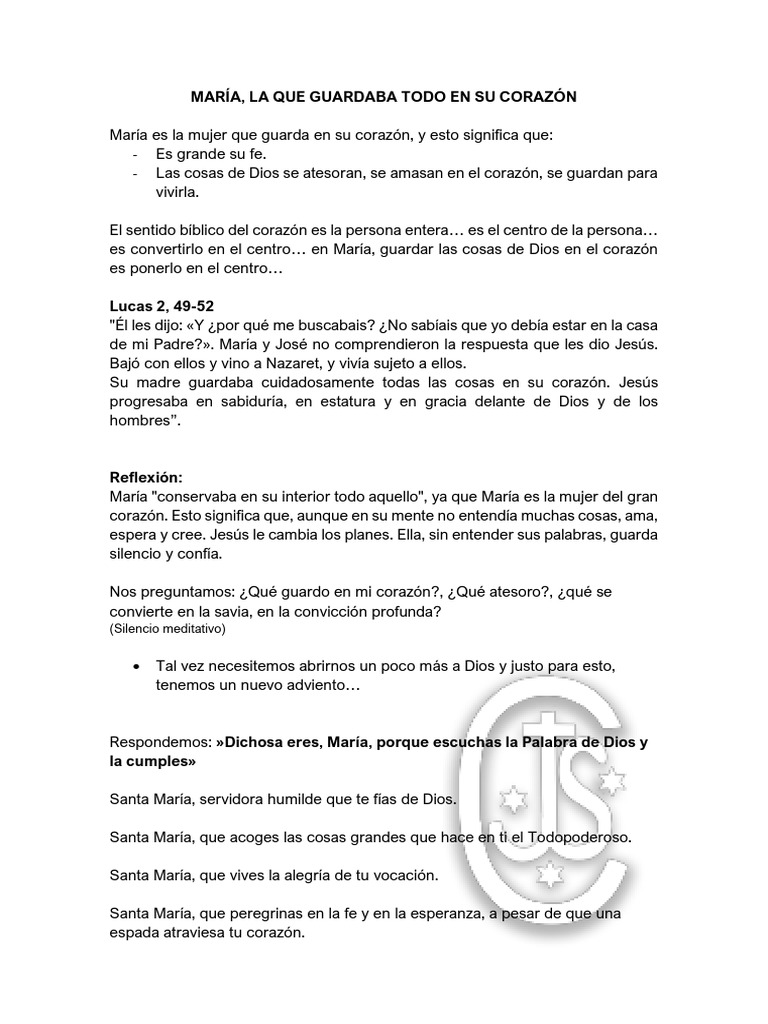 María: Guardiana de la Fe y Esperanza | PDF | María, madre de Jesús | Dios
