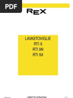 Lavastoviglie Rex Rti9x