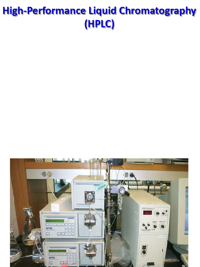 HPLC | PDF | High Performance Liquid Chromatography | Chromatography