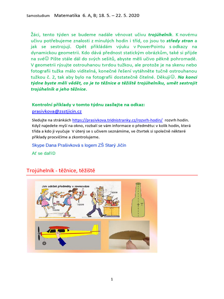 Matematika 6 Ab Samostudium 18 5 22 5 2020 | PDF