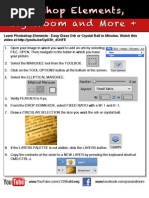 Download Learn Photoshop Elements - Easy Glass Orb or Crystal Ball in Minutes by Chuckie Delano SN85995768 doc pdf