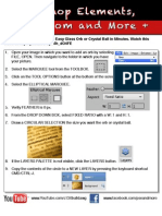 Learn Photoshop Elements - Easy Glass Orb or Crystal Ball in Minutes