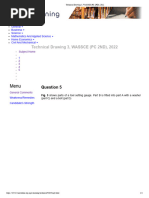 WAEC Technical Drawing Past Questions PDF | PDF