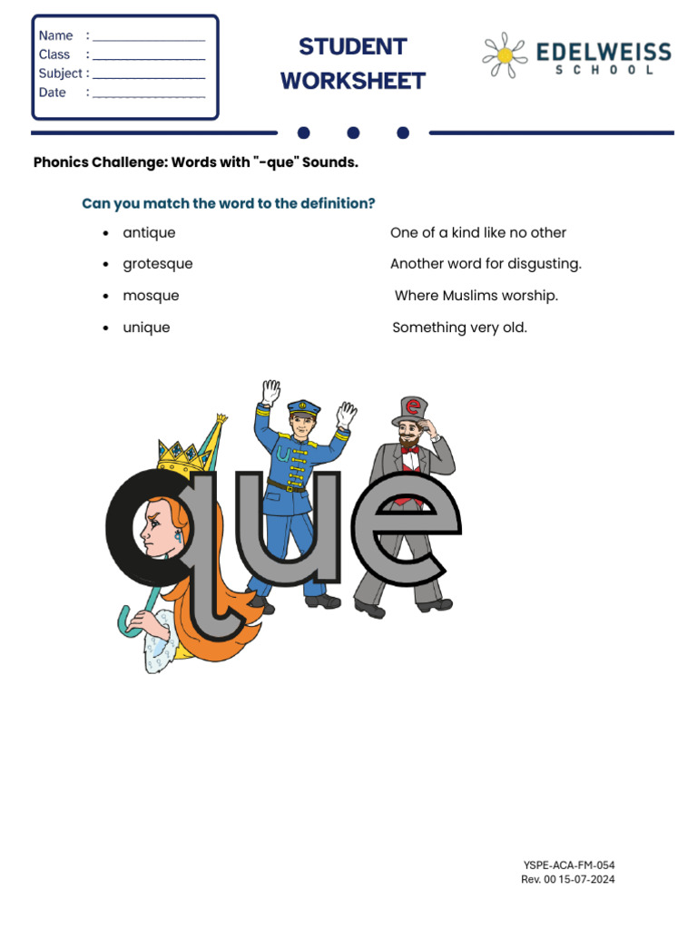 P2 PHONICS Que 210425 | PDF