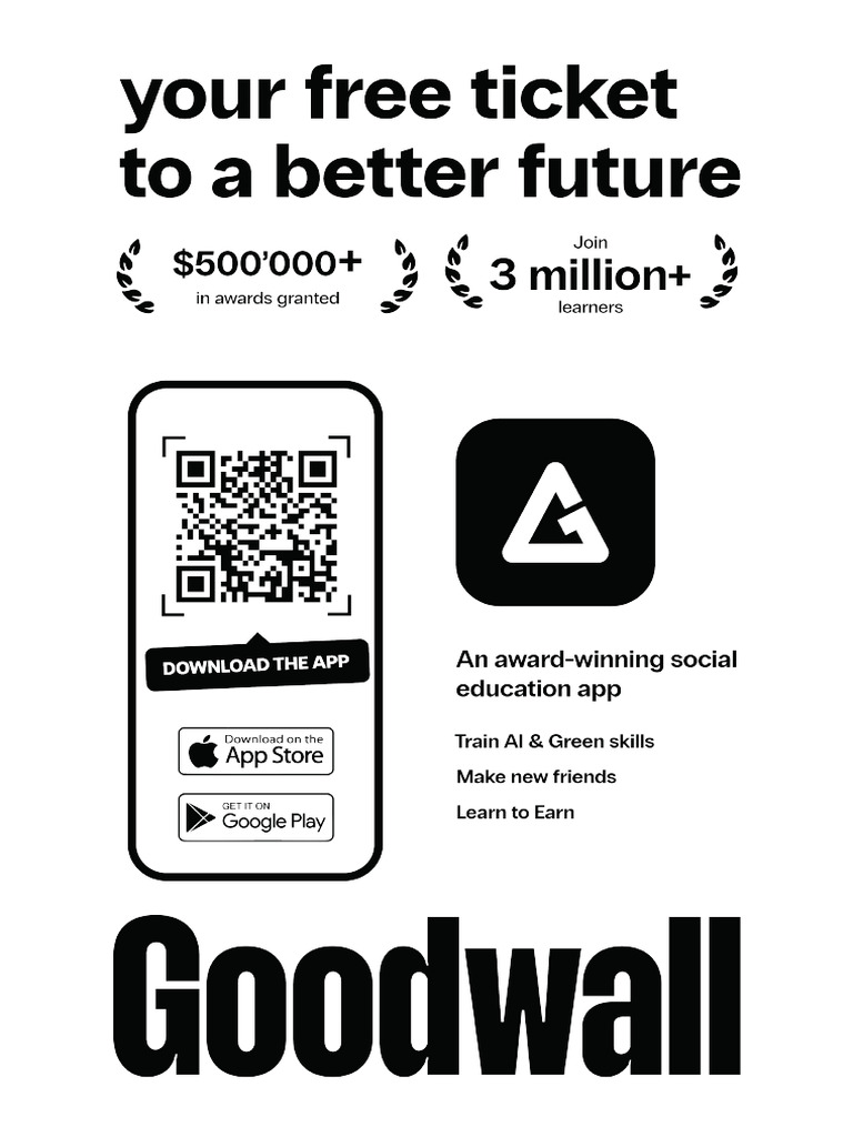 Goodwall - Poster - A4 - 2 - White Background | PDF