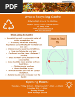 Cork County Council Civic Amenity Sites Waste and Recycling Brochure ...