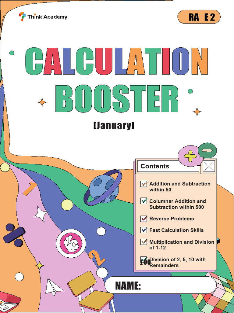 Math Calculation Speed Booster Workbook | PDF | Mathematics | Learning
