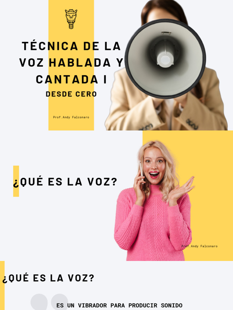 Fundamentos de la Voz: Técnica Vocal | PDF | Respiración | Laringe
