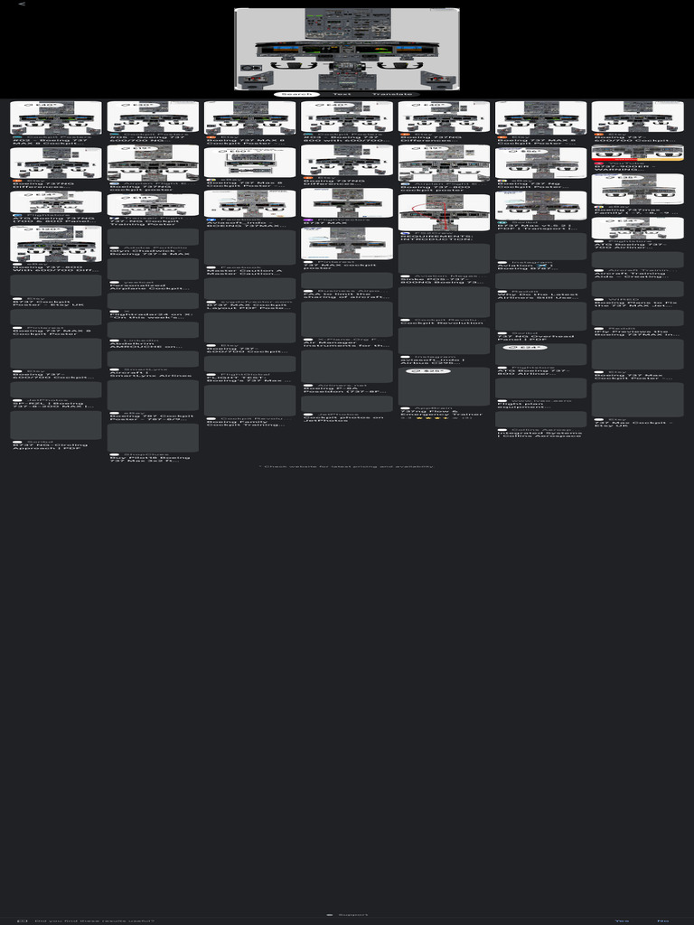 Boeing 737 MAX Cockpit Posters | PDF | Cockpit | Boeing