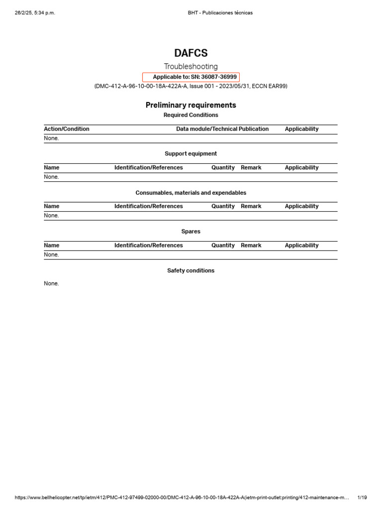 DAFCS Troubleshooting Guide | PDF | Aircraft Flight Control System ...