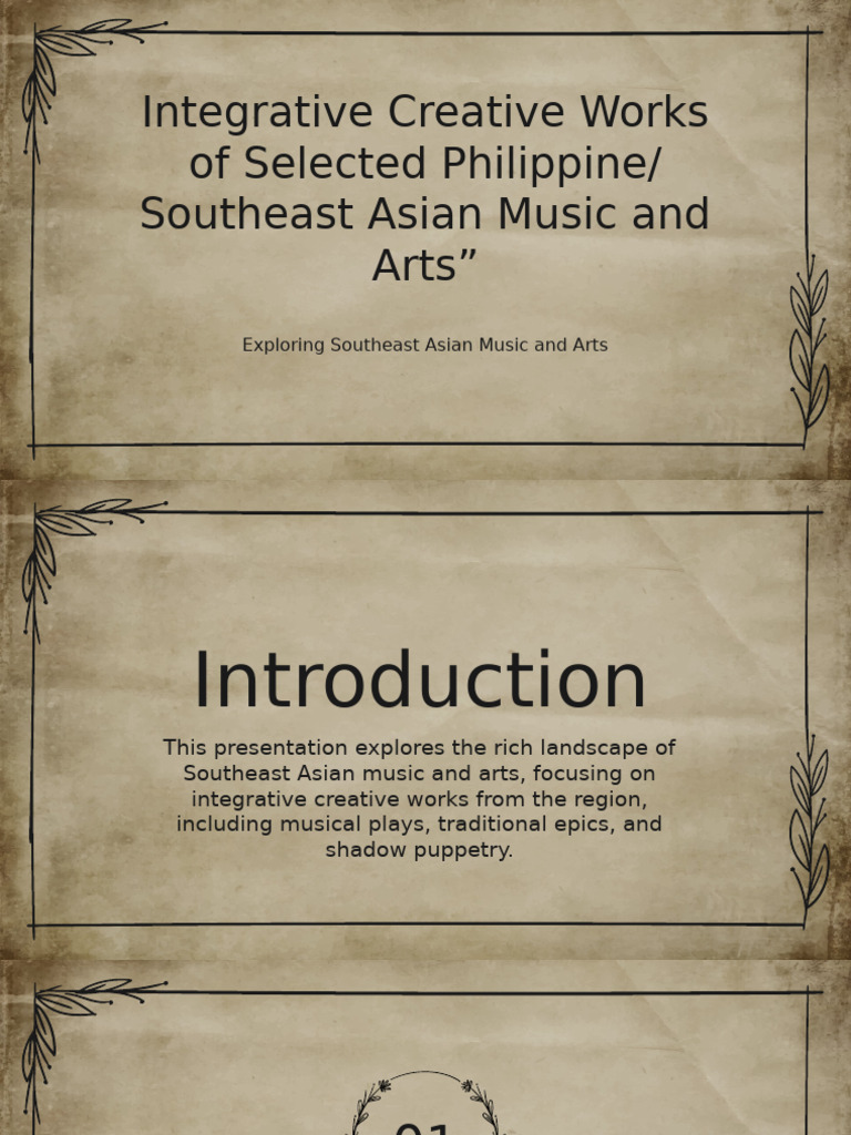 Integrative Creative Works | PDF | Puppetry | Performing Arts