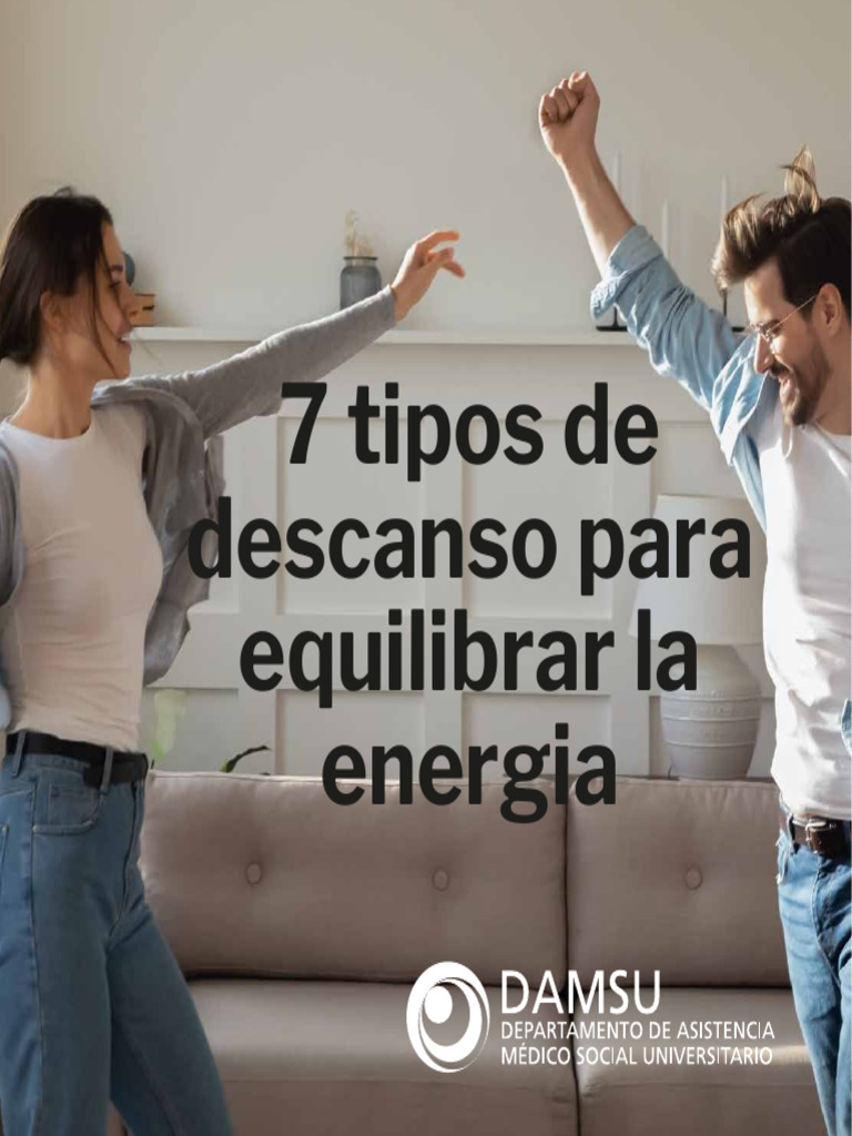 7 Tipos de Descanso para Energía Equilibrada | PDF