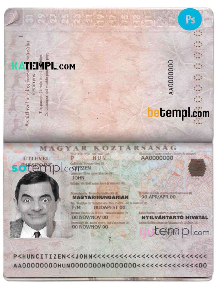 Hungary Passport | PDF