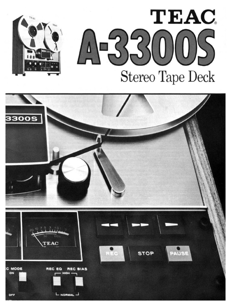 Teac A-3300s | PDF