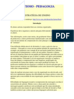 Estratégia de Ensino para Alunos com Autismo