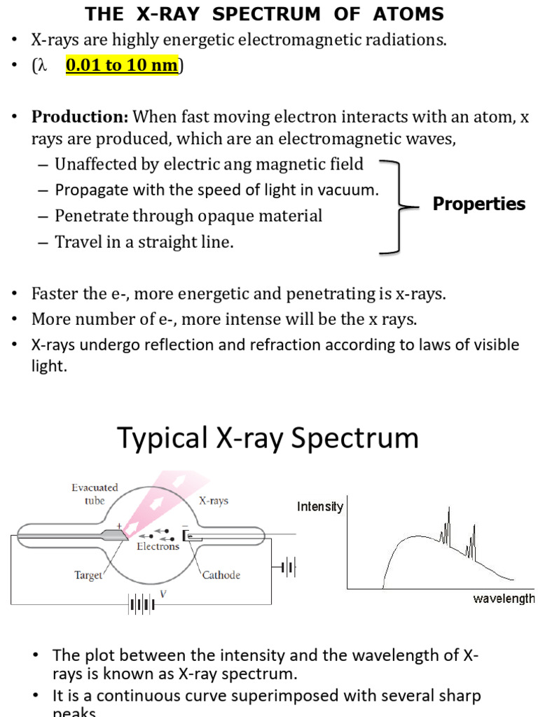8 X Rays - Sept2024 | PDF | Electromagnetic Spectrum | Electromagnetic ...