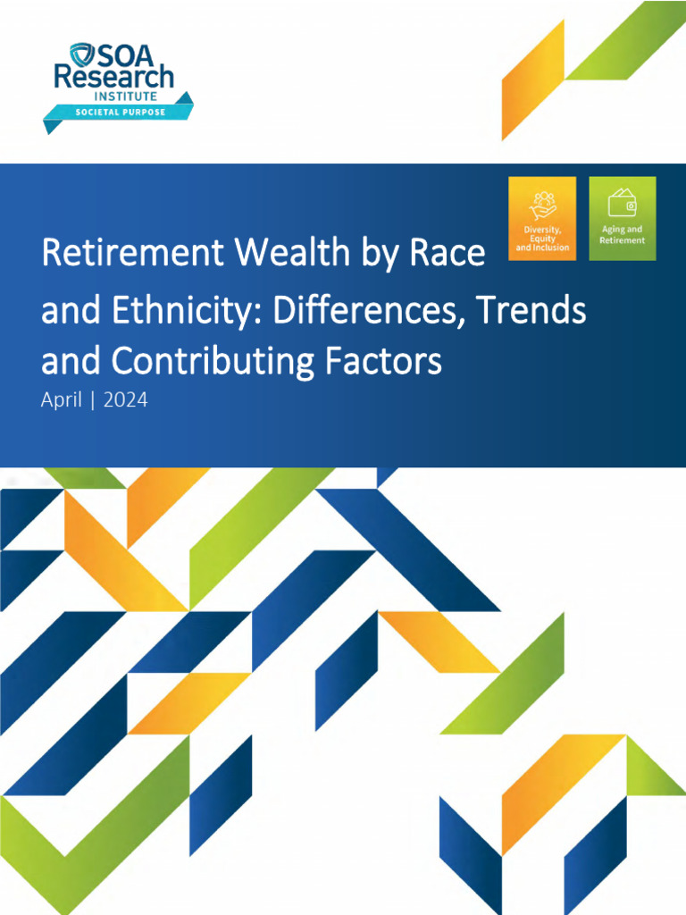 Retirement Wealth Disparities by Race | PDF | Cost Of Living | Race And ...