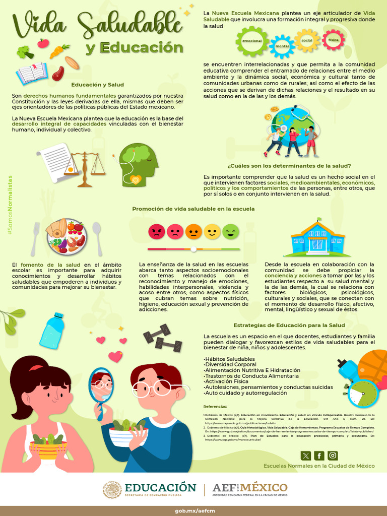 Estrategias de Vida Saludable en Escuelas | PDF | Las emociones | Escuelas