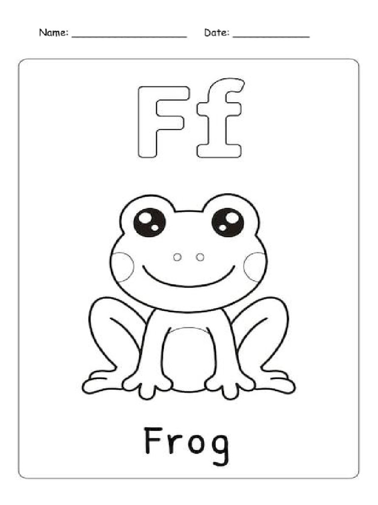 trace the fruit / frog activity | PDF