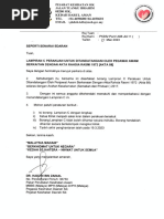 Borang Akta Rahsia Rasmi 1972 | PDF